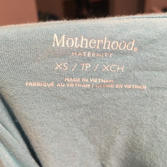 Light Blue Maternity top XS - Picture 3 of 3
